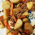 クックE662AA☆'s cooksnap of when they made 簡単！失敗なしの里芋のそぼろ煮.