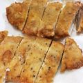 モン太とトム's cooksnap of when they made お父さんのチーズ入りとんかつ.
