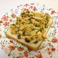龍青空ママ's cooksnap of when they made 鮭フレークとしめじのグラタン風トースト.