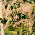 クックMGJVLC☆'s cooksnap of when they made 簡単副菜★かぶの葉と大根ツナサラダ.