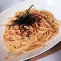 ハルニョッキ's cooksnap of when they made 明太子クリームパスタ☆牛乳編.