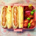 みちゃん♡83's cooksnap of when they made えび卵サンド.