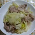 なおつん0802's cooksnap of when they made 豚肉とネギキャベ中華炒め.
