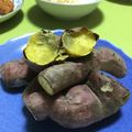 ☆あいちゃん's cooksnap of when they made オーブントースターでじっくり焼き芋♪.