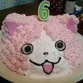 su.mo.o's cooksnap of when they made 子供の誕生日に☆ジバニャンのケーキ♪.