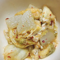 クックM7CSNM☆'s cooksnap of when they made 厚揚げキムチ大根.