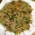 九道礼菜's cooksnap of when they made 豆苗と桜海老の春雨炒め.