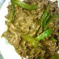 kana0604's cooksnap of when they made 牛肉とピーマンのオイスターソース炒め.