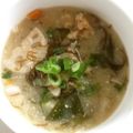 rirera's cooksnap of when they made 天然だしパックで作る おろし蓮根の味噌汁.