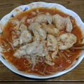 chaconneニ短's cooksnap of when they made 簡単☆鶏皮つまみ〜洋風〜トマトソース.