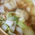 るてぃす's cooksnap of when they made 白菜とベーコンのショウガスープ.