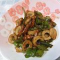 kawa♡'s cooksnap of when they made お弁当のおかず☆ピーマンと竹輪の炒め煮.