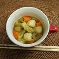 seppeleven's cooksnap of when they made カレーの残りをリメイク！すいとんスープ.