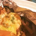 mapimapiko's cooksnap of when they made 秋鮭のネギ味噌ホイル焼き.
