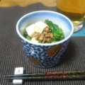 ダイナマイト漆黒's cooksnap of when they made ほうれん草・納豆・チーズの柚子胡椒和え.