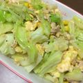 Chika☆クック's cooksnap of when they made キャベツとツナのヘルシーバター炒め.