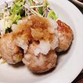 きよちゃんの畑から's cooksnap of when they made 里芋の肉巻き揚げ〜おろしポン酢がけ〜.