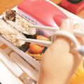 halkas's cooksnap of when they made 豚バラ麦みそ炒めのおにぎらず.