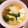 Hikari_S's cooksnap of when they made 白菜と豆腐のコンソメスープ.