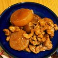 ヨダぽよ's cooksnap of when they made 豚こま大根 ご飯もすすむ！.