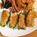 ７０００'s cooksnap of when they made みんな大好き♪野菜入りピーマンの肉詰め☆.