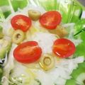 みっくママ's cooksnap of when they made スペイン風・新玉ねぎとオリーブのサラダ.
