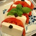 チョモチョモ's cooksnap of when they made 水切り豆腐で！カプレーゼ♪.