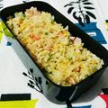 kururin18's cooksnap of when they made お酢で爽やかにんじんチャーハン.
