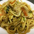 きつねどんべい's cooksnap of when they made 焼うどん-QC使用-.