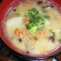 　ageha's cooksnap of when they made 我が家の納豆汁.