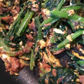 yoppi0513☆'s cooksnap of when they made あと一品！さんまの蒲焼缶と小松菜の炒め物.