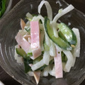 ポメちょん's cooksnap of when they made 大根とキュウリのマヨ酢和え.