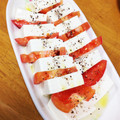 EMSSJ５'s cooksnap of when they made ３分でできる豆腐とトマトのカプレーゼ風♡.