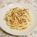 mmameco's cooksnap of when they made 大根と桜海老の白だしきんぴら.