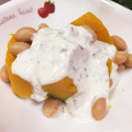 ♡minyon♡'s cooksnap of when they made 蒸しかぼちゃとヨーグルトソース.