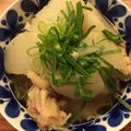 からぶ's cooksnap of when they made 蕪と鶏肉のこっくり煮.