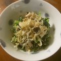 フレッシュトマト's cooksnap of when they made 簡単♪青菜とキノコのじゃこチーズあえ.