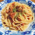 amaou_8's cooksnap of when they made チーズのトマトクリームパスタ.