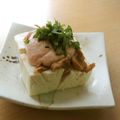 りんご華☆1219's cooksnap of when they made カリカリ豚バラと明太マヨのおつまみ冷や奴.