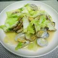 ｹｹﾁｬﾝ's cooksnap of when they made アサリとキャベツの酒蒸し☆.