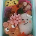 かちゃぴよん♬'s cooksnap of when they made トナカイと雪だるまの仲良しクリスマス弁当.