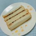 まあまま☆0403's cooksnap of when they made *苺とあんこのサンドイッチ*.