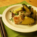 まんまるらあて's cooksnap of when they made 旨味たっぷり＊さつまいもと鶏肉の味噌煮＊.