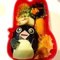 ミラゴン's cooksnap of when they made ペンギントリオの仲良しキャラ弁当.