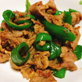 くうもん's cooksnap of when they made 豚肉とピーマンの簡単☆甘辛炒め.