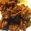 妻の下僕's cooksnap of when they made 常備菜にも♪鶏レバーの時雨煮.
