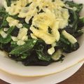 11:11ss's cooksnap of when they made 簡単一品☆ほうれん草のチーズ焼き.