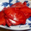 cyobindish's cooksnap of when they made 赤かぶの甘酢漬け.