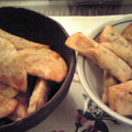 pochi0220's cooksnap of when they made 簡単！柿ジャムと餃子の皮で柿パイ風おやつ.