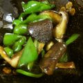 低カロ探検隊's cooksnap of when they made 簡単 しいたけとピーマンの中華餡まみれ.